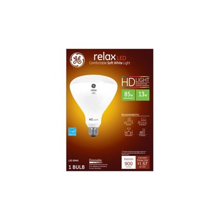 Current GE13W SW BR40 Rel Bulb 49525